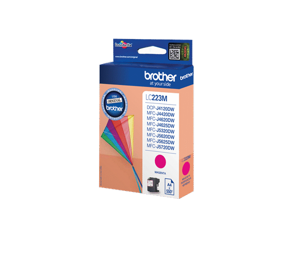 Brother LC223M Ink Cartridge Magenta 550