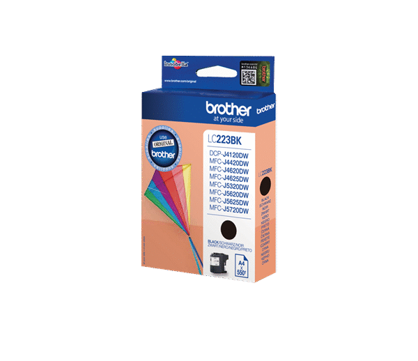 Brother LC223BK Ink Cartridge Black 550