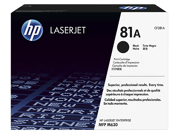 OEM HP CF281A (81A) Black Toner 10.5K