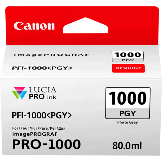 Canon 0553C001 PFI-1000PGY ink cart PHOT