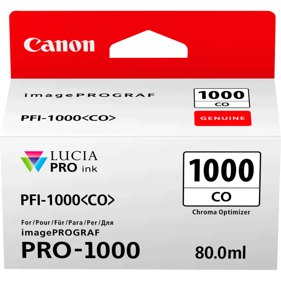 Canon 0556C001 PFI-1000CO ink cart CHROM