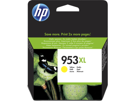HP F6U18AE (953XL) INK CARTRIDGE YELLOW