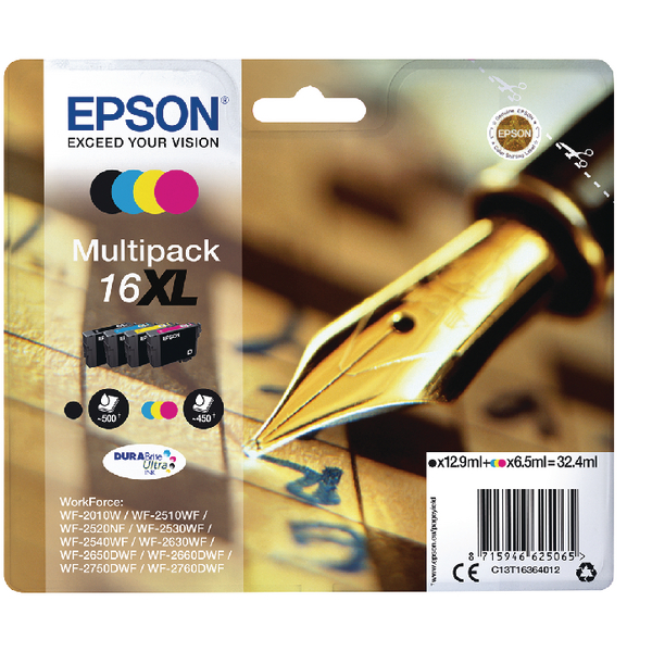 Epson C13T16364012 DURABRITE ULTRA INK 1
