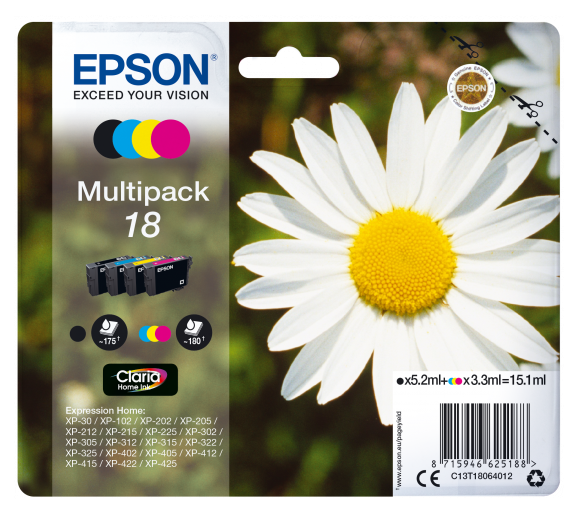 OEM Epson C13T18164012 (18XL) Ink Cartri