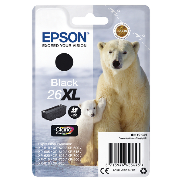 Epson C13T26214012 (26XL) Ink Cartridge