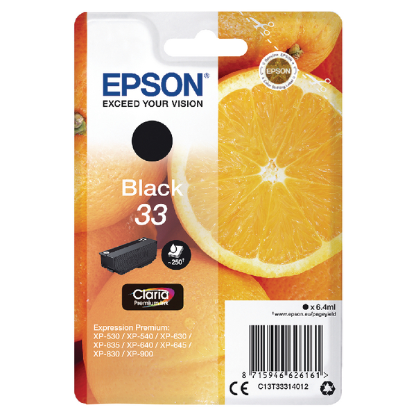 OEM Epson C13T33314012 (33) Ink Cartridg