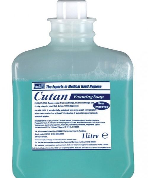 Deb Cutan Gentle Hand Wash Cartridge 1 Litre Cartridge - CUF39P