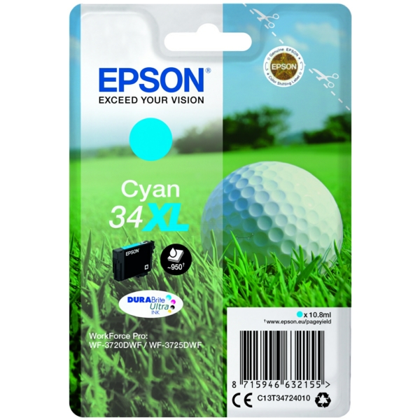 Epson C13T34724010 (34XL) Ink Cartridge