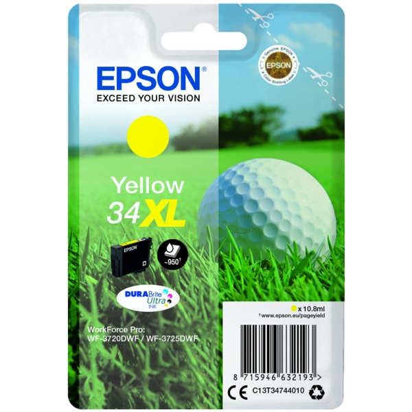 Epson C13T34744010 (34XL) Ink Cartridge