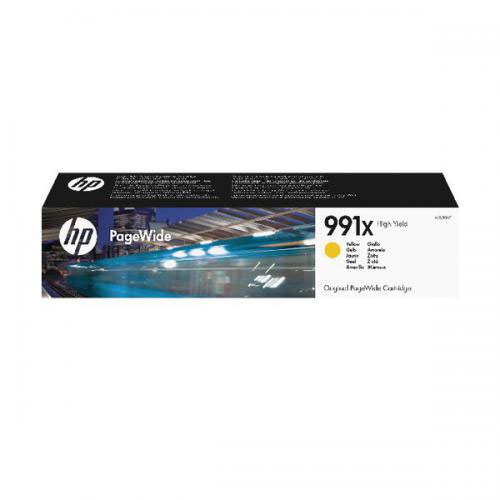 HP M0J98AE 991X Ink cart yellow 16K for