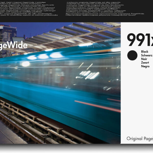 HP M0K02AE 991X Ink cart black 20K  for