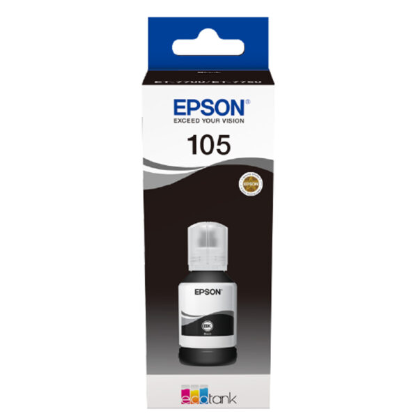 OEM Epson C13T00Q140 (105) Ink Bottle Bl