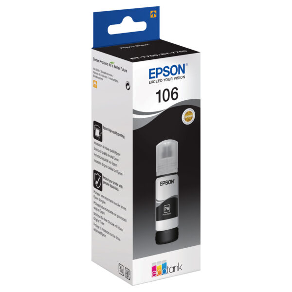OEM Epson C13T00R140 (106) Ink Bottle Fo