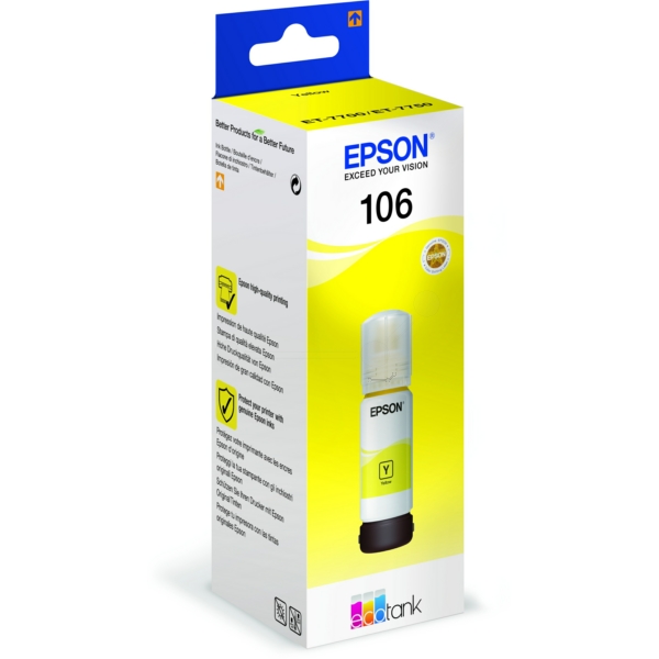 OEM Epson C13T00R440 (106) Ink Bottle Ye