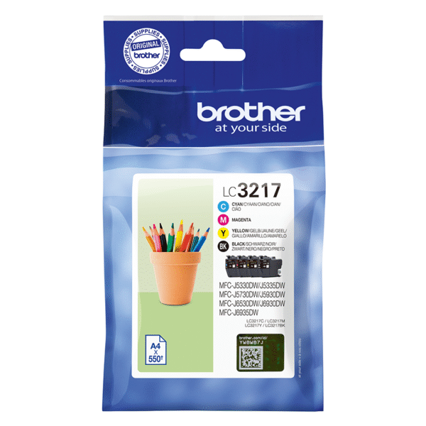 OEM Brother LC3217VAL Ink Cartridge BKCM