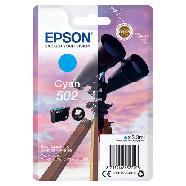 OEM Epson C13T02V24010 (502) Ink Cartrid