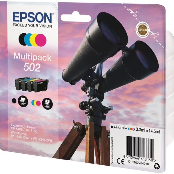 OEM Epson C13T02V64010 (502) Ink Cartrid