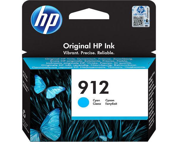 HP 3YL77AE (912) Ink Cartridge Cyan 315