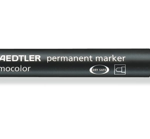 Staedtler Lumocolor Permanent Marker Bullet Tip 2mm Line Black (Pack 10) - 352-9