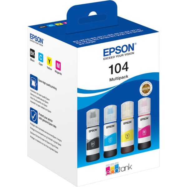 Epson C13T00P640 (104) Ink Bottle Multi