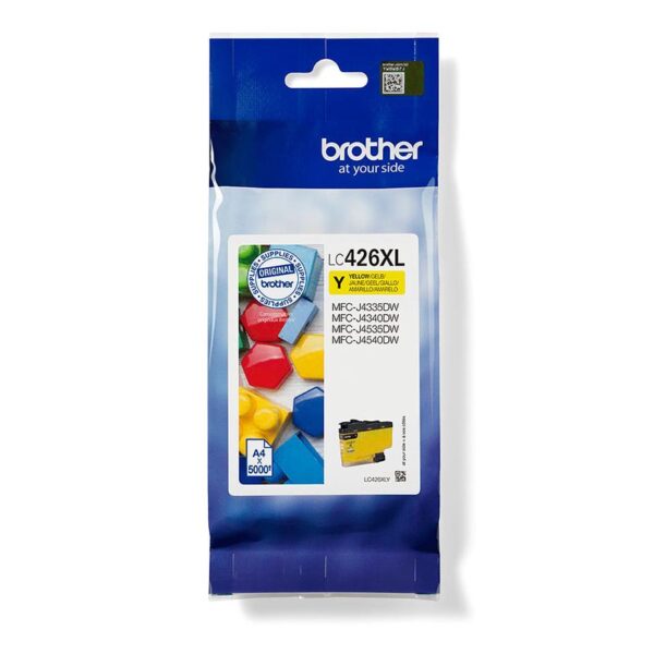Brother LC426XLY Ink Cartridge Yellow 5K