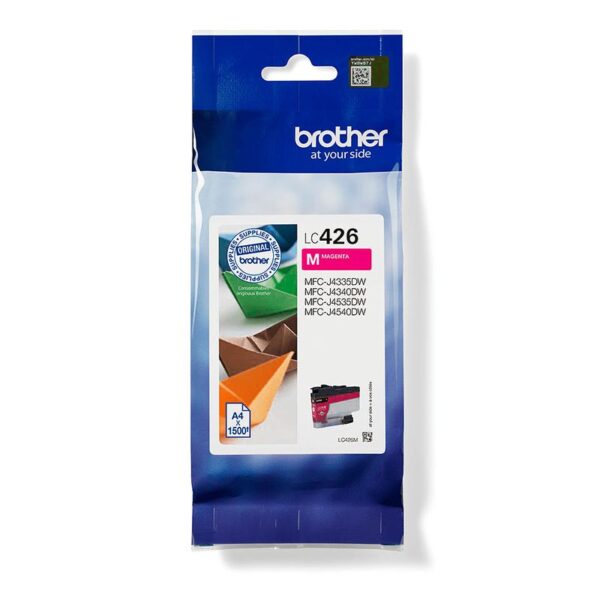 Brother LC424M Ink Cartridge Magenta 750