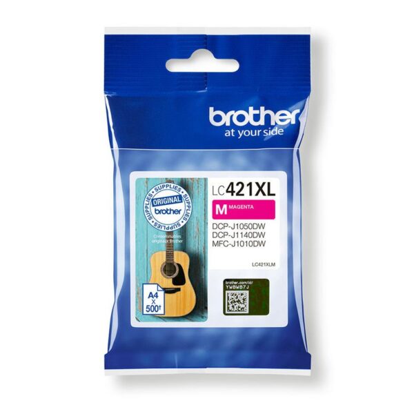 Brother LC421XLM Ink Cartridge Magenta 5