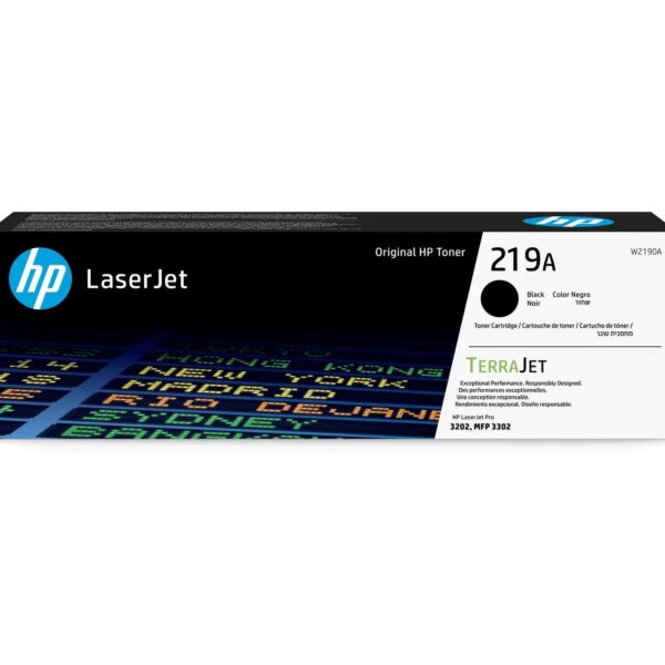 OEM HP W2190A/219A Black Toner