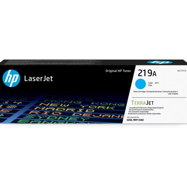 OEM HP W2191A/219A Cyan Toner