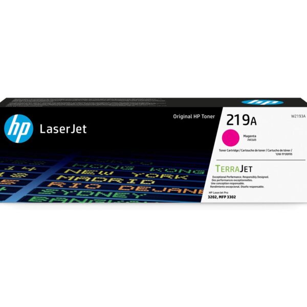OEM HP W2193A/219A Magenta Toner