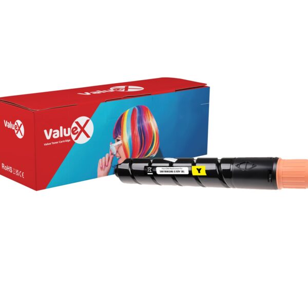 ValueX Canon EXV28Y Yellow Remanufactured Toner Cartridge 38k pages - 2801B002