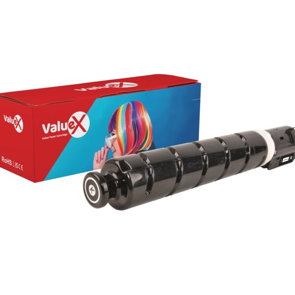 ValueX Canon EXV55BK Black Remanufactured Toner Cartridge 23k pages - 2182C002