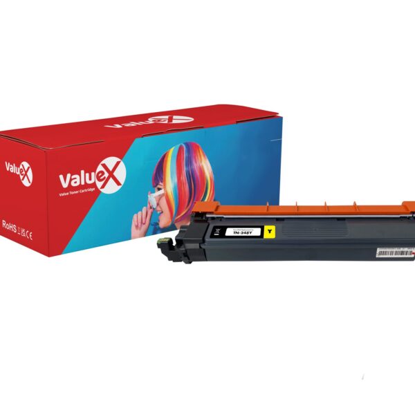 ValueX Yellow New Build Brother Toner Cartridge 1K Pages - TN248Y
