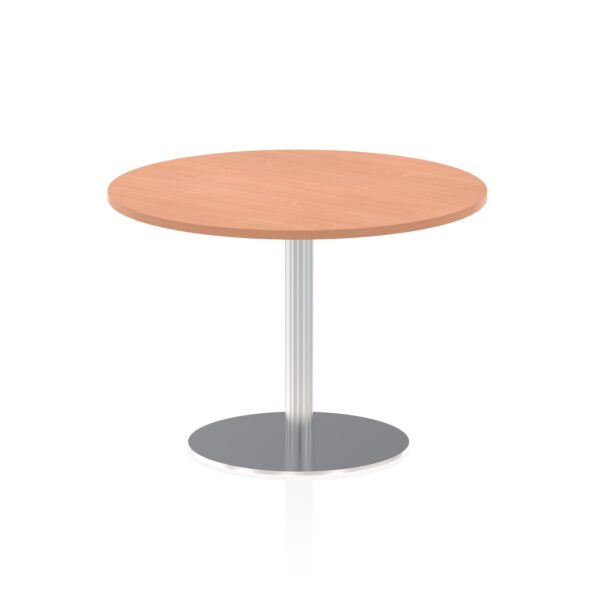 Dynamic Italia 1000mm Poseur Round Table Beech Top 725mm High Leg ITL0142 DD