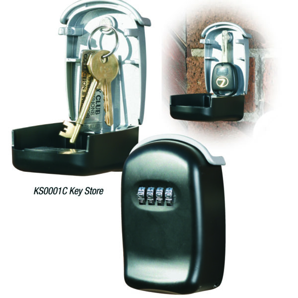 Phoenix Key Store Size 1 Key Safe Combination Lock Black KS0001C DD