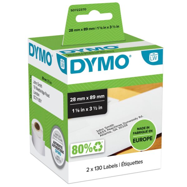 Dymo 99010/S0722370 DirectLabel-etikette