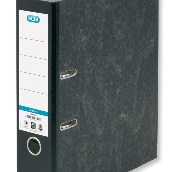 Elba Classic Lever Arch File Paper on Board A4 80mm Spine Width Cloud (Pack 10) 100081009