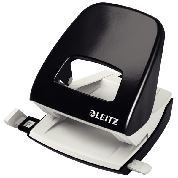 Leitz 5008 2 Hole Punch Metal 30 Sheet Black 50080095