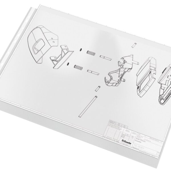 Esselte Multi Punched Pocket Polypropylene A3 75 Micron Top Opening Landscape Clear (Pack 10) 47182