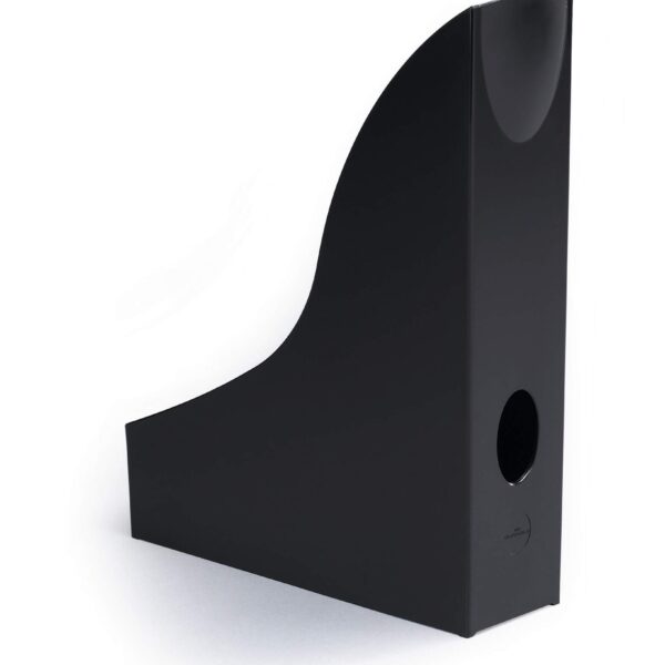 Durable Magazine Rack BASIC Black