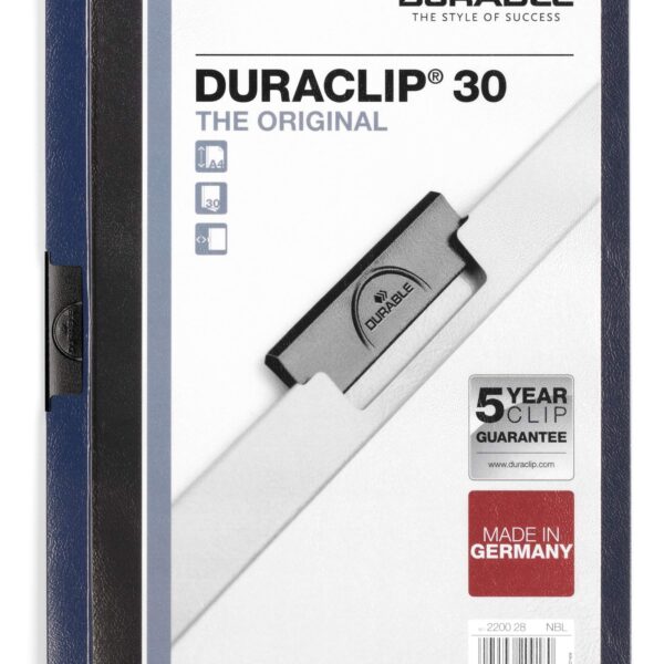 Durable DURACLIP 30 A4 Midnight Blue