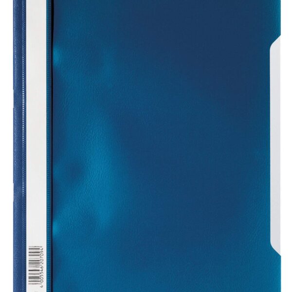 Durable Clear View Project Report File & Document Folder A4 Dark Blue (Pack 50) - 257307