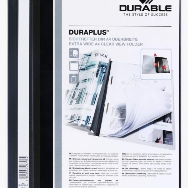 Durable DURAPLUS A4+ Folder Black
