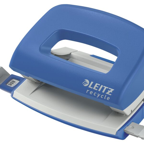 Leitz NeXXt Recycle Mini Hole Punch 10 Sheets Blue - 50100035