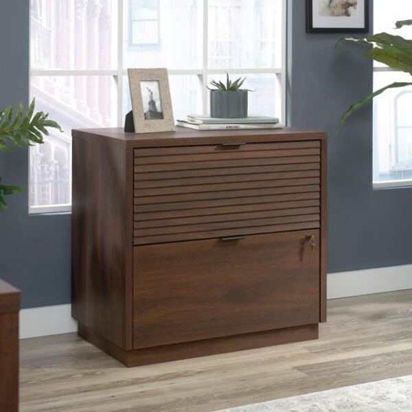 Elstree 2 Drawer Lateral Filer Spiced Mahogany - 5426908