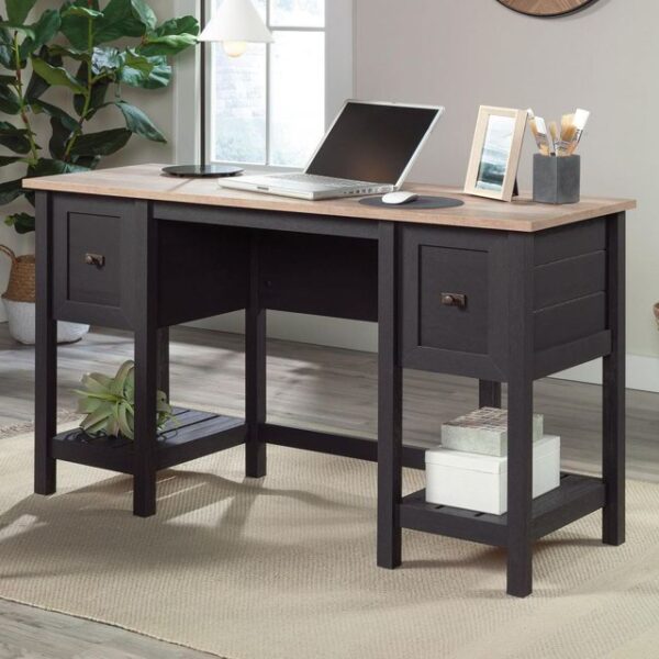 Shaker Style Home Office Desk Raven Oak - 5431265