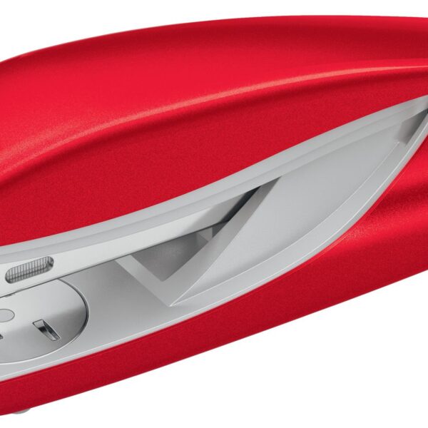 Leitz NeXXt WOW Half Strip Metal Office Stapler 30 Sheet Red - 55021026