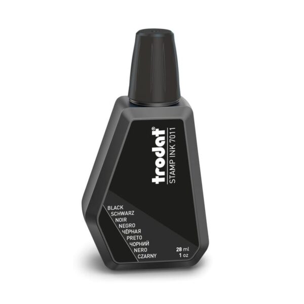 Trodat Stamp Pad Ink Black 28ml - 55886