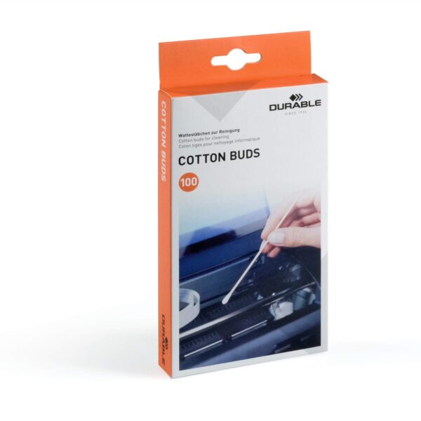 Durable Wooden Cotton Buds Extra Long & Biodegradable (Pack 100) - 578902