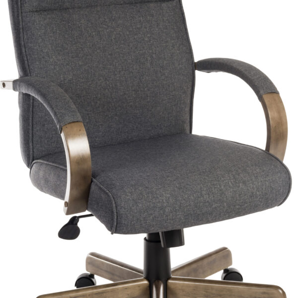 Grayson Fabric Executive Office Chair Grey - 6969GREY
